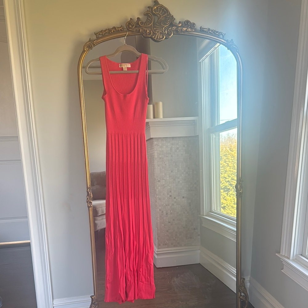 MICHAEL KORS Elegant Pink Maxi Dress